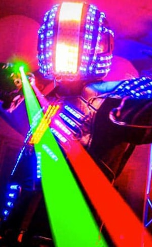 Robots led